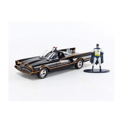DC COMICS 1:32 BATMAN CLASSIC TV SERIES 1966 BATMOBILE DIECAST AUTO E FIGURA - Immagine 1 di 4