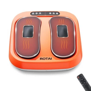 Foot Massager Machine with Heat, Shiatsu Vibration Feet Massager with Remote,... - Picture 1 of 7