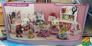 Sylvanian Families Calico Critters Original MÄDCHEN ROSA SCHLAFZIMMER - Bild 1 von 11