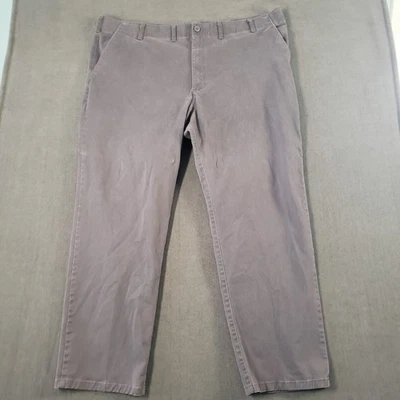 Pantalones Lee Para Hombre Talla 48x32 Extreme Motion Rectos Gris Cónico Foto 1 de 4