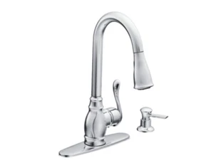 Moen CA87003 Pull-Down Kitchen Faucet, Chrome Plated - Picture 1 of 1