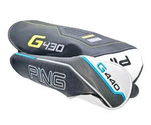Lotto copricapo Ping serie G - 1 driver G430 nero/giallo e 1 G440 nero/blu #7 - Foto 1 di 7