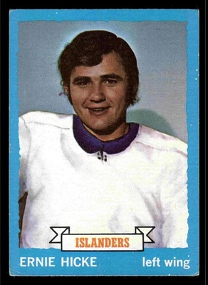 1973-74 Topps Ernie Hicke #18 - New York Islanders - Image 1 of 2