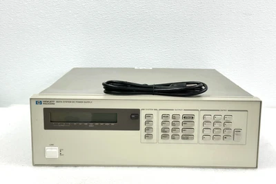 USED HP 6627A System DC Pwr Supply POWERS & WORKS, HAS AN ERROR FREE SHIPPING 🚚 - Image 1 of 4