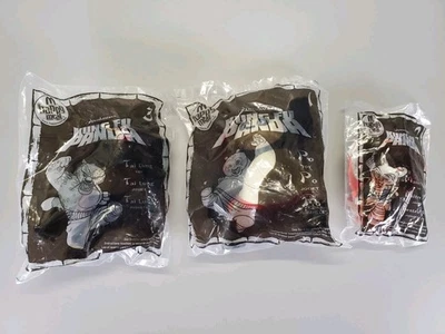 Lote de 3 juguetes sellados McDonald's Kung Fu Panda 2008: Po, Shifu y Tai Lung  Foto 1 de 4