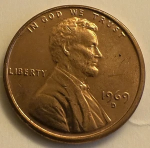 1969 D Penny Full Steps (P37) - Bild 1 von 5