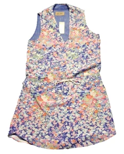 Karen Zambos Vintage Couture James Dress Womens Large Floral New with Tags - Picture 1 of 15