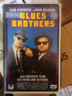 VHS Rarität: BLUES BROTHERS (1980) mit Dan Aykroyd, John BELUSHI - Bild 1 von 2