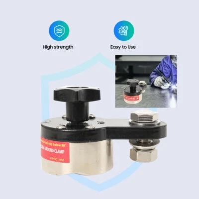 600A Magnetic Welding Ground Clamp, Switchable Magnet Welding Holder - Image 1 of 4