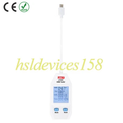Medidor de alimentación USB serie UNI-T UT658C y probador medidor digital de voltaje 1 pieza Foto 1 de 2