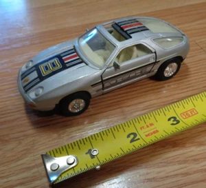 Welly Porsche 928 Turbo Diecast Silver Color #8 die cast model # 9031 - Picture 1 of 2