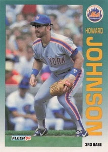 1992 Fleer #509a Howard Johnson - Picture 1 of 2