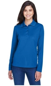 Ash City Core 365 Ladies' Pinnacle Performance Long Sleeve Piqué Polo - 78192 - Picture 1 of 4