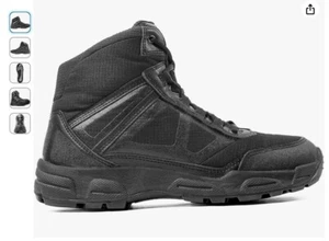 Ridge Wear Black Momentum Boots Men’s 11.5 Wide 6” Lightweight New in Box - Bild 1 von 6