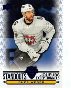 2020-21 UD Tim Hortons All Star STANDOUTS #AS-3 Shea Weber - Picture 1 of 2