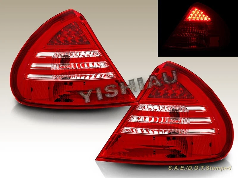 APTO PARA MITSUBISHI MIRAGE 1999-2002 LUCES TRASERAS LED ROJO/LUCES TRASERAS CLARAS Foto 1 de 3