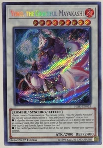 Yugioh Yoko The Graceful Mayakashi HISU-EN035 1st Secret (NM) - Bild 1 von 1