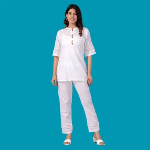 Women Co Ord Set | Women Two-Piece Outfits| Summer Wear| Outdoor Wear - Picture 1 of 5