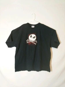 Tim Burtons The Nightmare Before Christmas T-Shirt Jack Skellington Stiched 2XL - Bild 1 von 6