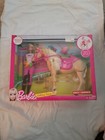 ENSEMBLE CADEAU POUPÉE ET CHEVAL BARBIE WALKING TAWNY 2010 KOHLS EXCLUSIF/NEUF/LIRE 