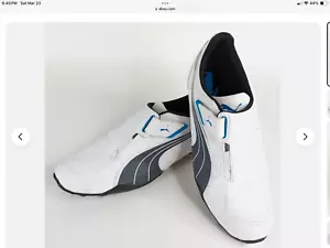 Puma Redon Move Slip On Mens Size 11White Sneakers Casual Shoes 185999-06 -NICE - Picture 1 of 7