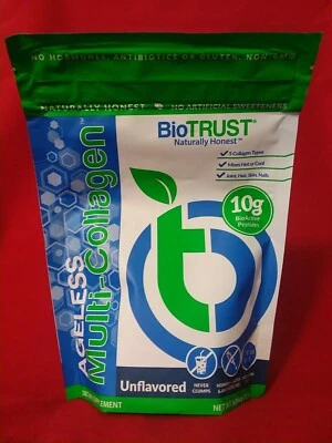 Bolsa BioTrust Multicolágeno Eterno Sin Sabor 5 Tipos de Colágeno 228g Exp 06/27 Foto 1 de 4