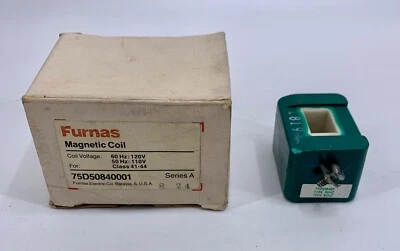 Bobina magnética Furnas # 75d50840001 (5145) nueva en caja Foto 1 de 4