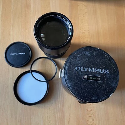 Obiettivo ZUIKO 180mm f 1:2,8 per OLYMPUS OM-1 e OM-2 - Immagine 1 di 3