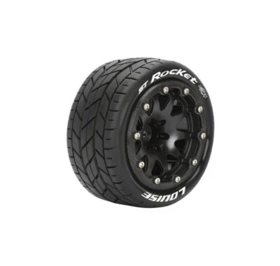 LOUISE LOUT3311SBM MFT ST-ROCKET Bead-Lock-Felge 1/2 Offset 14mm 1/10 2.8 - Bild 1 von 2