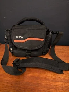 Jessops Tecno Camera Bag. Black & Orange. For SLR Camera, Lenses & Accessories - Picture 1 of 8