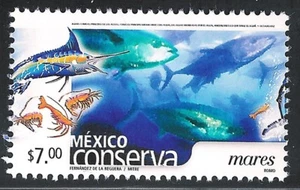 pc157 Mexico Conserva MNH paper 4 Sc#2399 Mc#3156 Et#mc157 seas - Picture 1 of 1