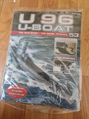 1/48 HACHETTE Costruire il Proprio U96 U-Boat Sottomarino Problema 53 Inc Parte - Immagine 1 di 2