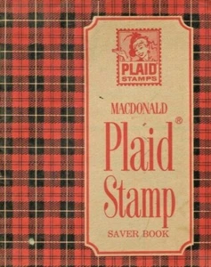 MacDonald Plaid Libro Salva Francobolli con Francobolli 1965 - Foto 1 di 5