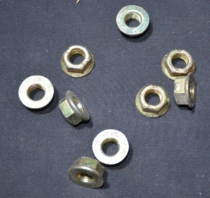 3/8 x 24 Klasse 8 Flansch Top Sicherungsmuttern, alter neuer Lagerbestand, Stck 50 - Bild 1 von 4