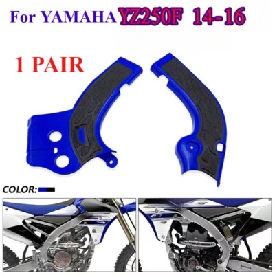 1 par de protectores de cuadro para Yamaha YZ250F WR250F YZ450F 2014-2016{ Foto 1 de 4