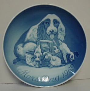 Bing & Grondahl FESTA DELLA MAMMA MOR 1969 CUCCIOLI DI CANE più OGGETTI disponibili - Foto 1 di 2