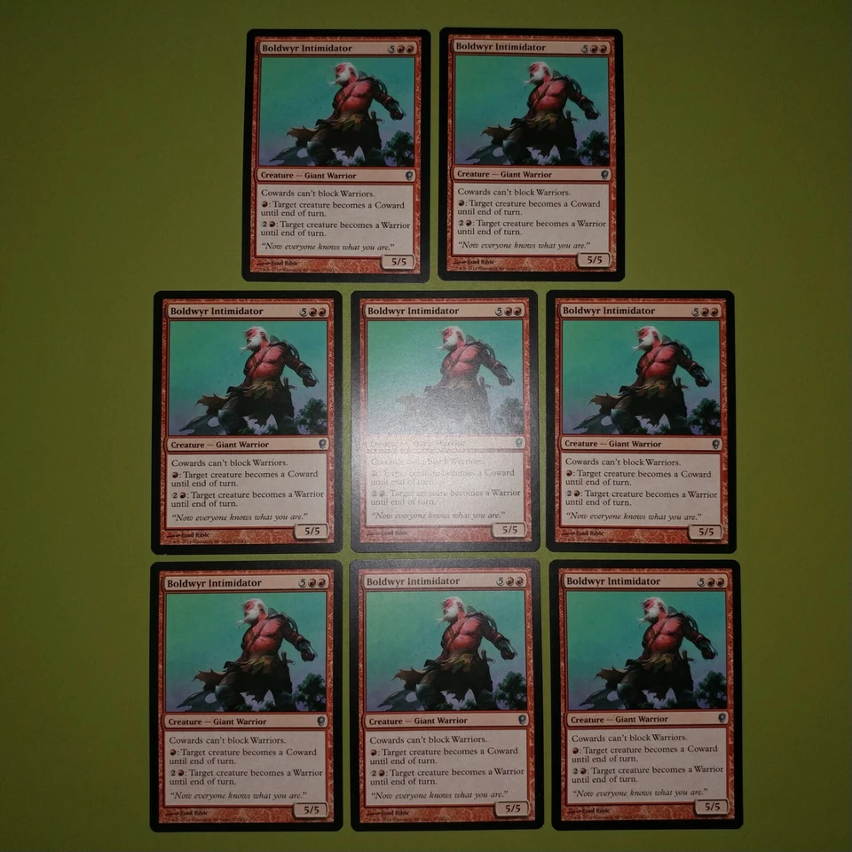 8 Boldwyr Intimidator Conspiracy Magic the Gathering MTG 8 - Image 1 of 1