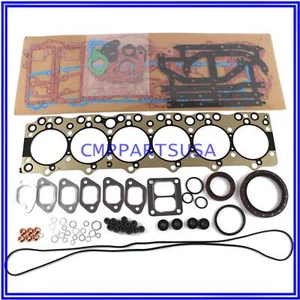 6BG1 6BG1T Engine Gasket Kit for Isuzu TCM Hitachi JCB Excavator Tractor Loader - Bild 1 von 1
