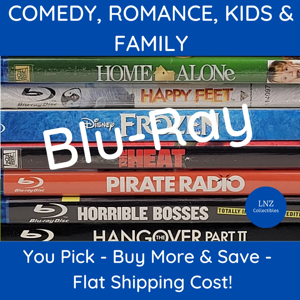 Kids & Family Comedy & Romance Blu-ray DVD Disney Movies **YOU PICK** **Read** - Image 1 of 1