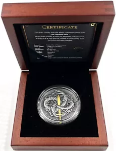 2021 Alexander The Great The Gordian Knot 2ozt. .999 Silver Round - Picture 1 of 4