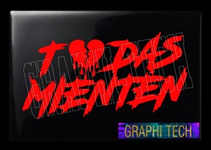 TODAS MIENTEN STICKER CALCOMANIA DECAL PEGATINA CALCA PEGOTE - Bild 1 von 8