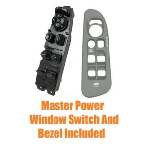 Master Window Switch Control Panel Trim Bezel Grey For 2002-2010 Ram 2500 Dodge - Picture 1 of 8