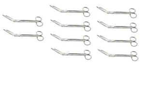 10 Forbici per Bendaggio Lister 7,25" Strumenti Chirurgici Acciaio Inox - Foto 1 di 2