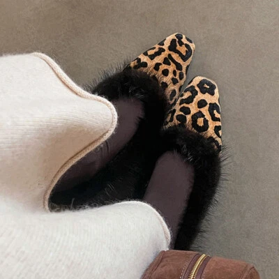 Женские туфли-лодочки без застежек с квадратным носком отделка из натуральной кожи 4 см на танкетке каблуки - Изображение 1 из 4