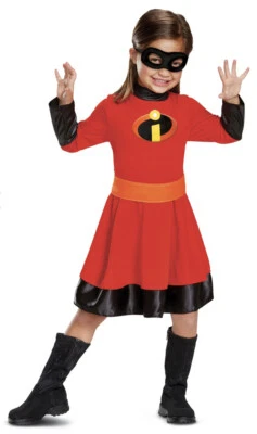 Disney Pixar The Incredibles 2 фиолетовый классический костюм ребенка ясельного возраста размер 3T-4T  - Изображение 1 из 2