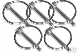 5 x Linch Pin 5/16" 8mm Tractor trailer horse box etc - Picture 1 of 1