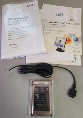 IBM 02K4280 PC Card Modem with GSM 10L7361 - Image 1 of 4
