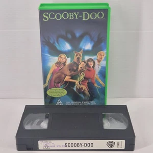 Scooby-Doo VHS Scooby Doo Movie Live Action Vintage 2002 Warner Bros - Picture 1 of 5