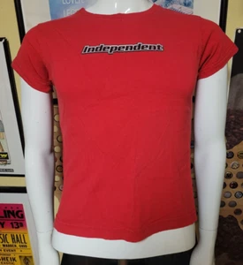 Camiseta de colección para mujer JRS mediana independiente camión empresa cruz de hierro skateboarding - Imagen 1 de 6