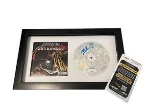 M SHADOWS AVENGED SEVENFOLD A7X SIGNED AUTOGRAMM CITY OF EVIL GERAHMT CD JSA COA - Bild 1 von 2